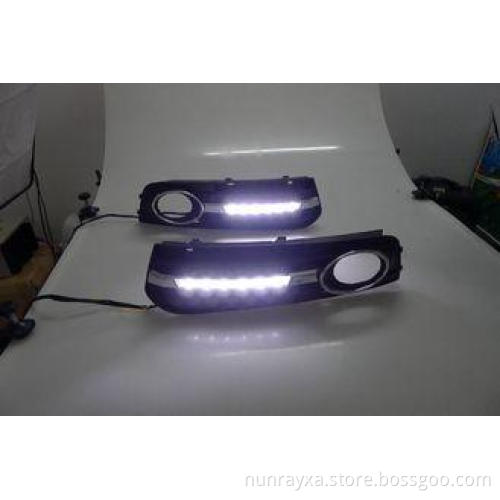 AUDI A4 Car Daytime Running Lights Module 6 pcs LED Plastic